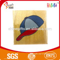 Colorful wooden stamp of Hat